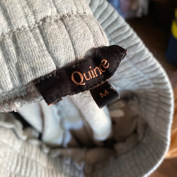 Quince Organic Heavyweight fleece sweatpants M - Picture 2 of 6